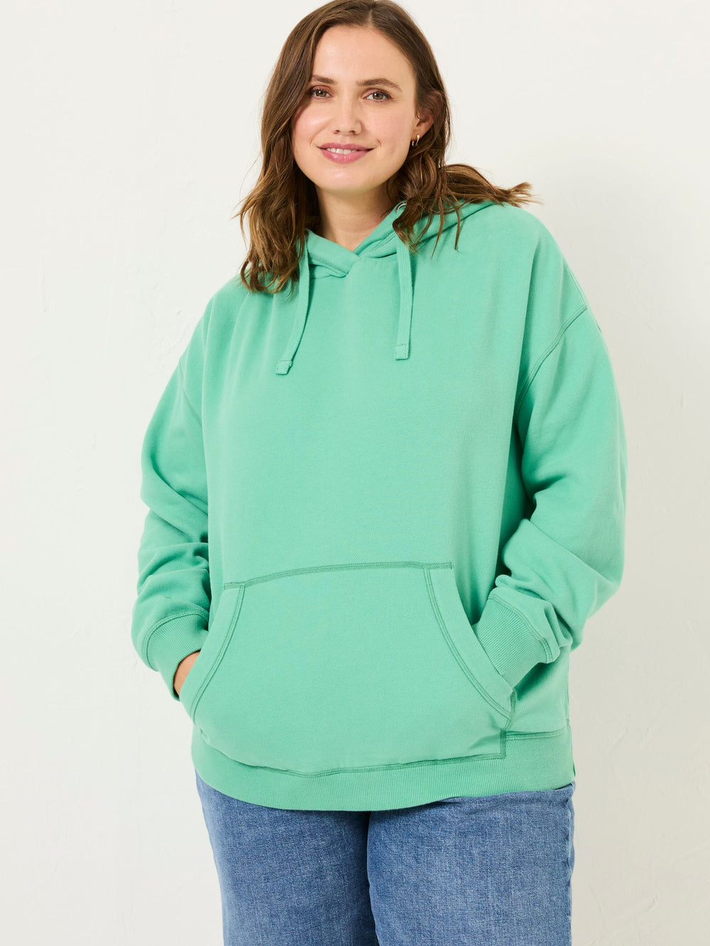 Izzy Jade Green Overhead Hoodie