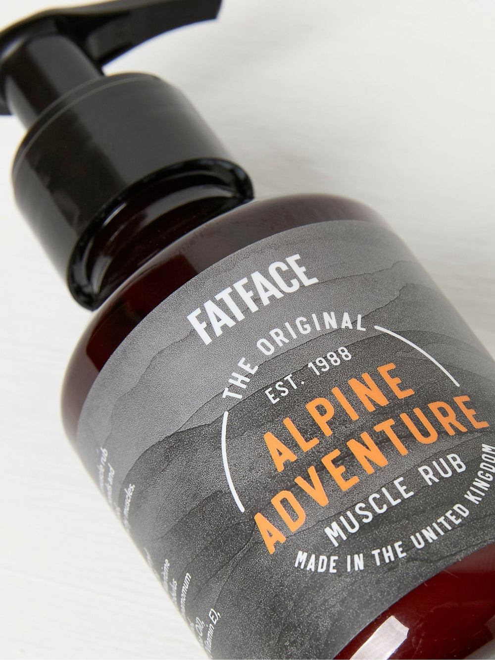 Charcoal Grey Alpine Adventures Muscle Rub