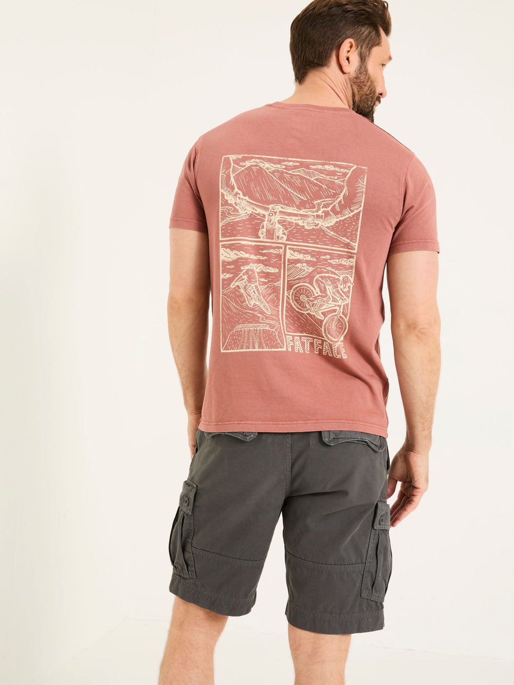 Breakyard Dark Grey Cargo Shorts