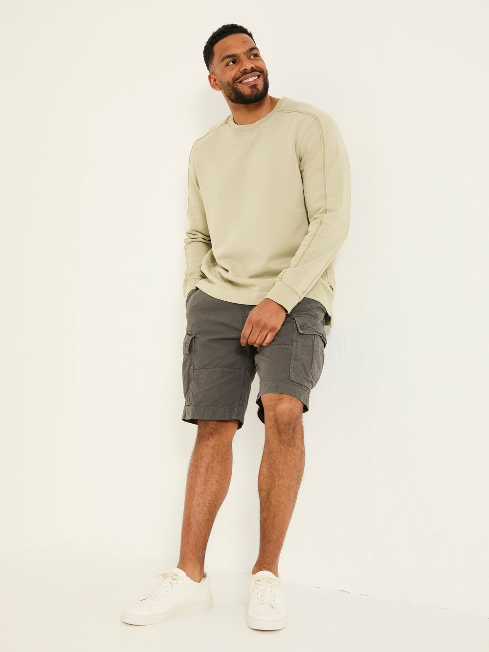 Breakyard Dark Grey Cargo Shorts