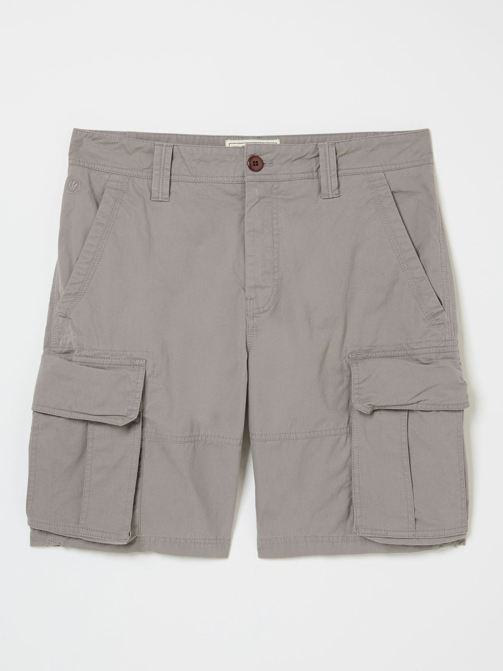 Bude Light Grey Cargo Shorts