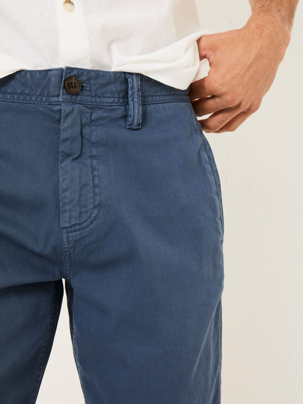 Navy Stow Garment Dye Shorts