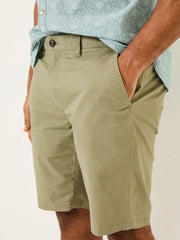 Mawes Khaki Green Chino Shorts