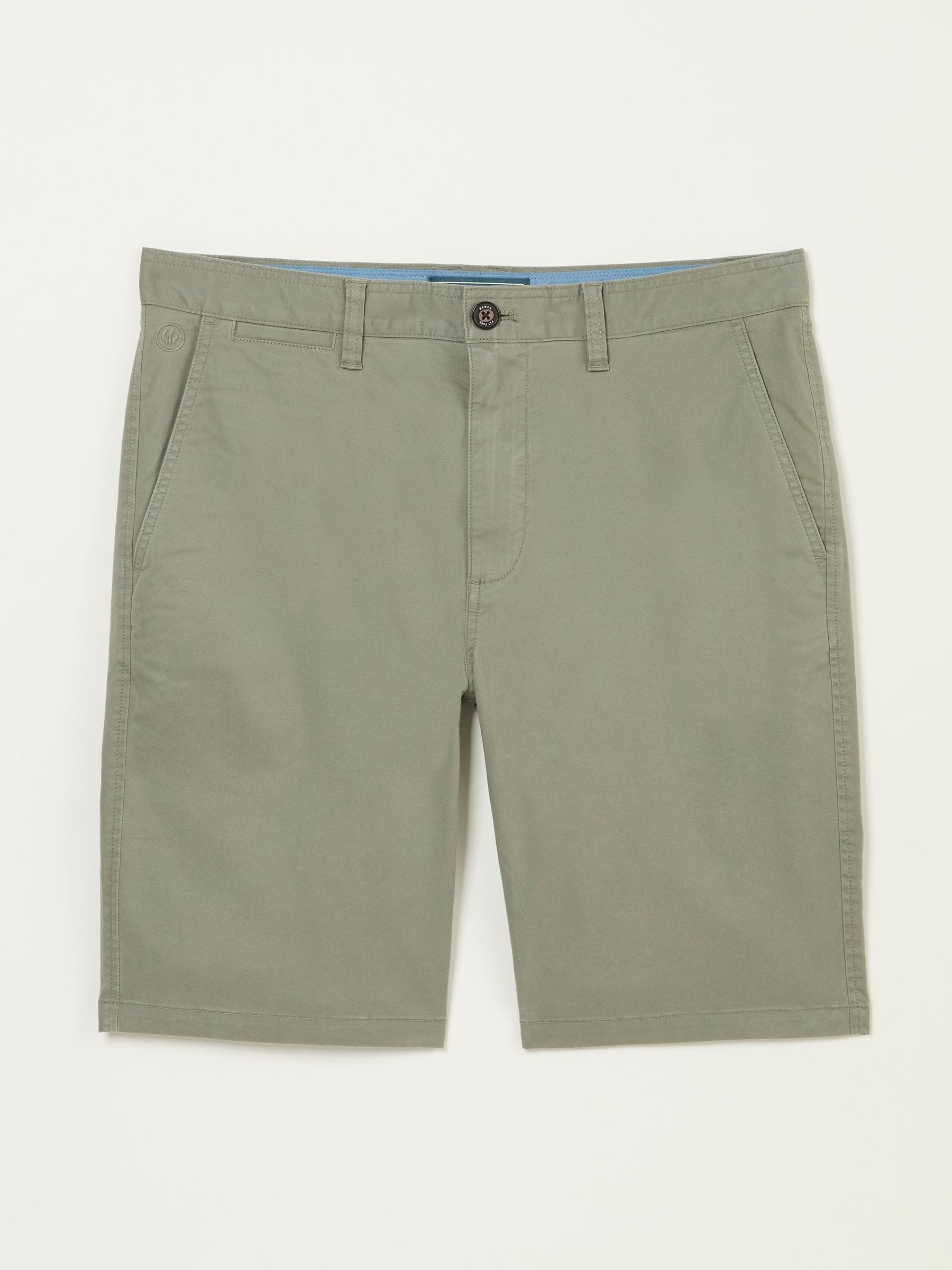 Mawes Khaki Green Chino Shorts