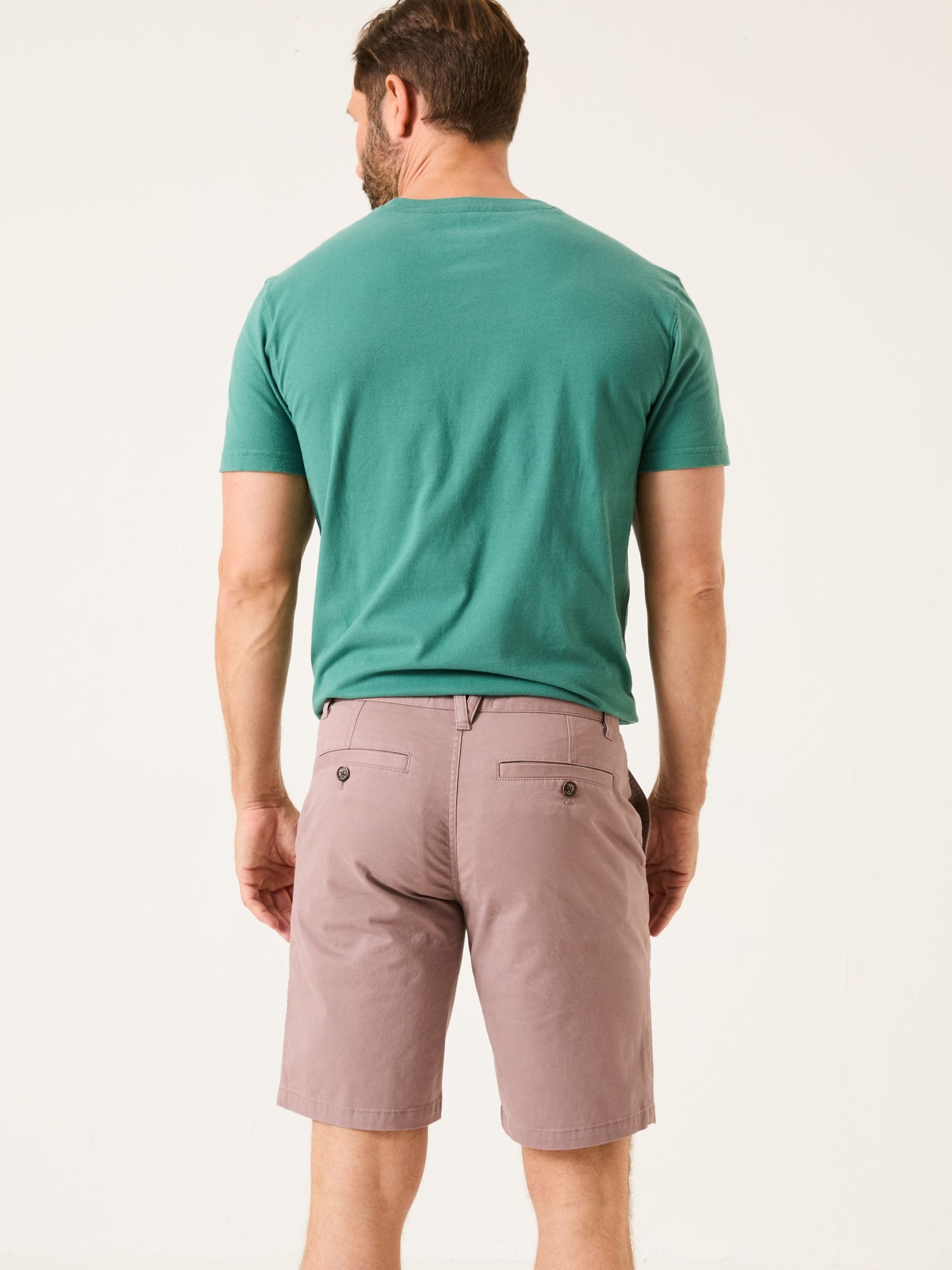 Mawes Purple Chino Shorts