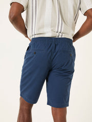 Seaton Navy Blue Pull On Shorts