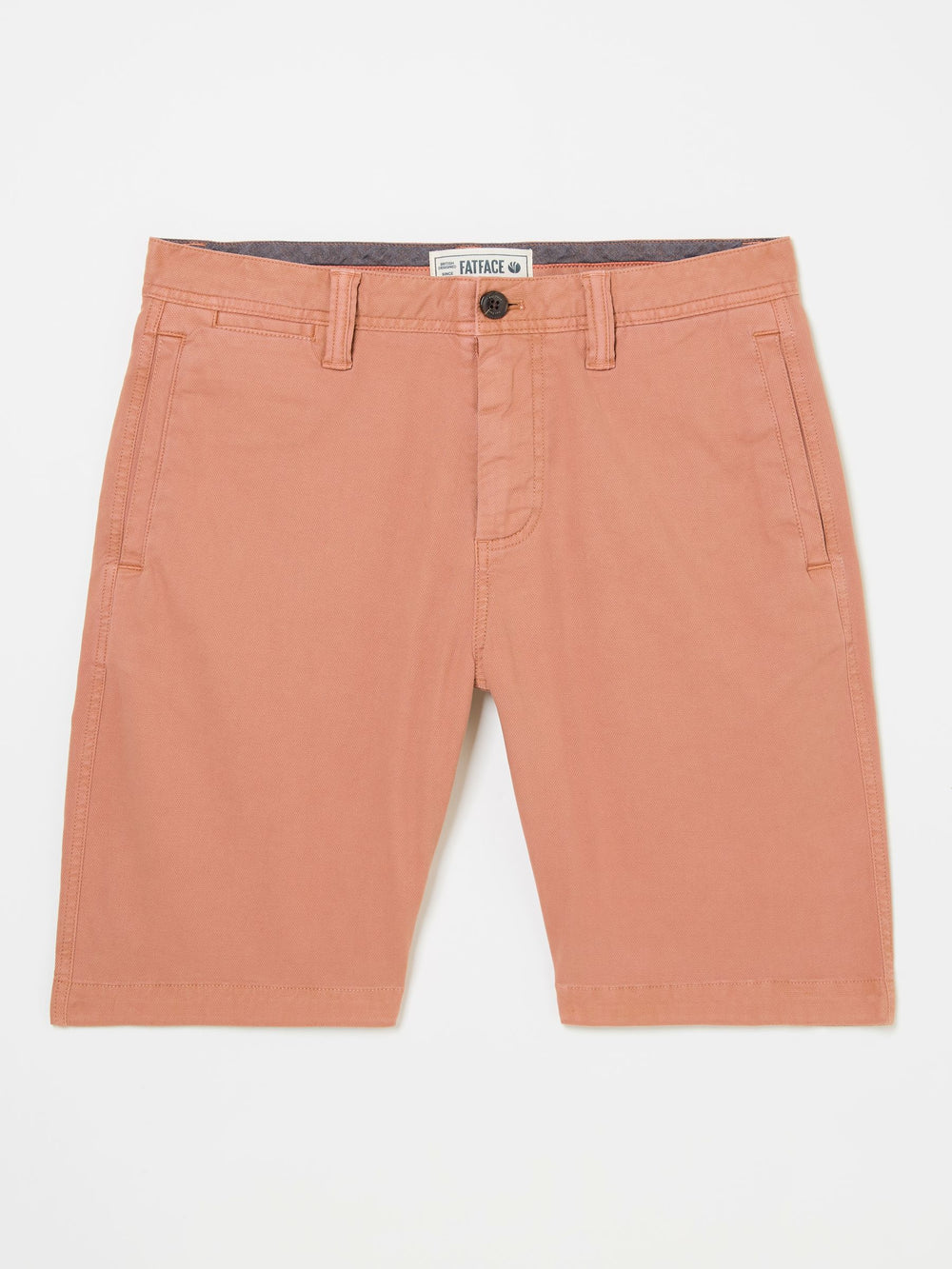 Dark Orange Stow Garment Dye Shorts