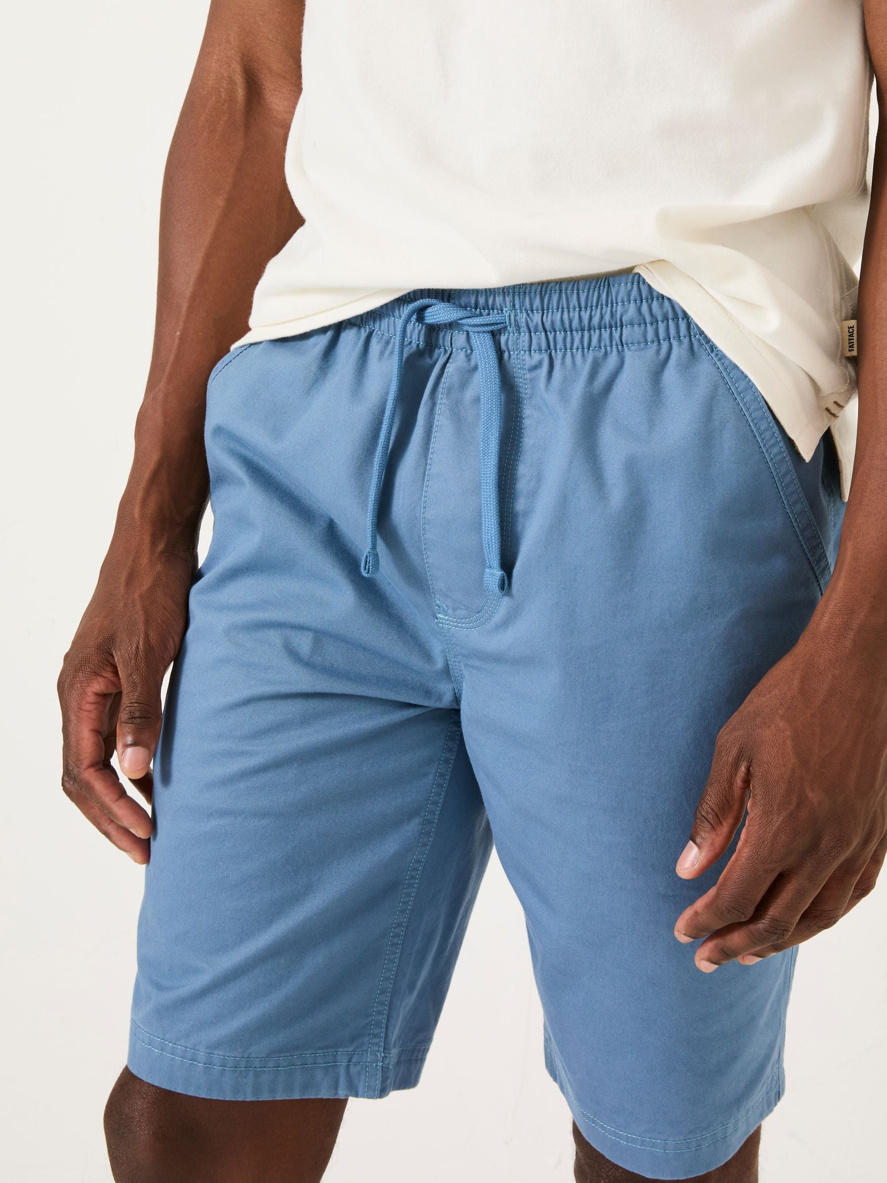 Seaton Blue Pull On Shorts