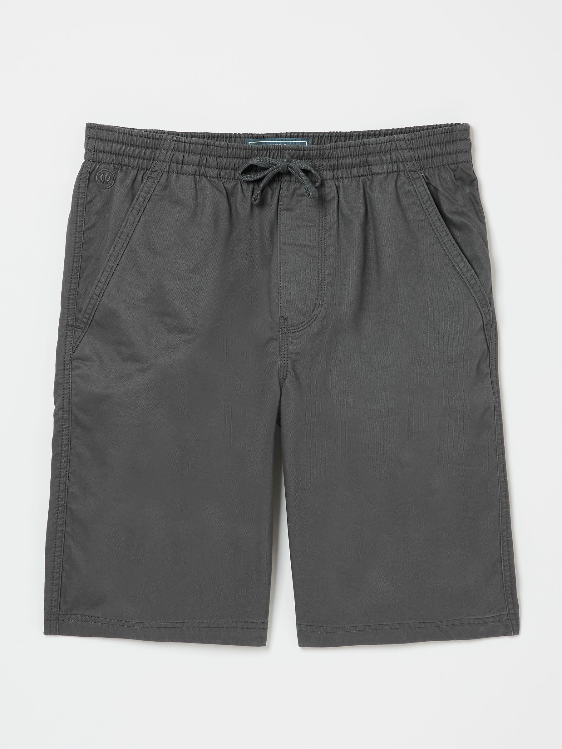 Seaton Dark Grey Pull On Shorts