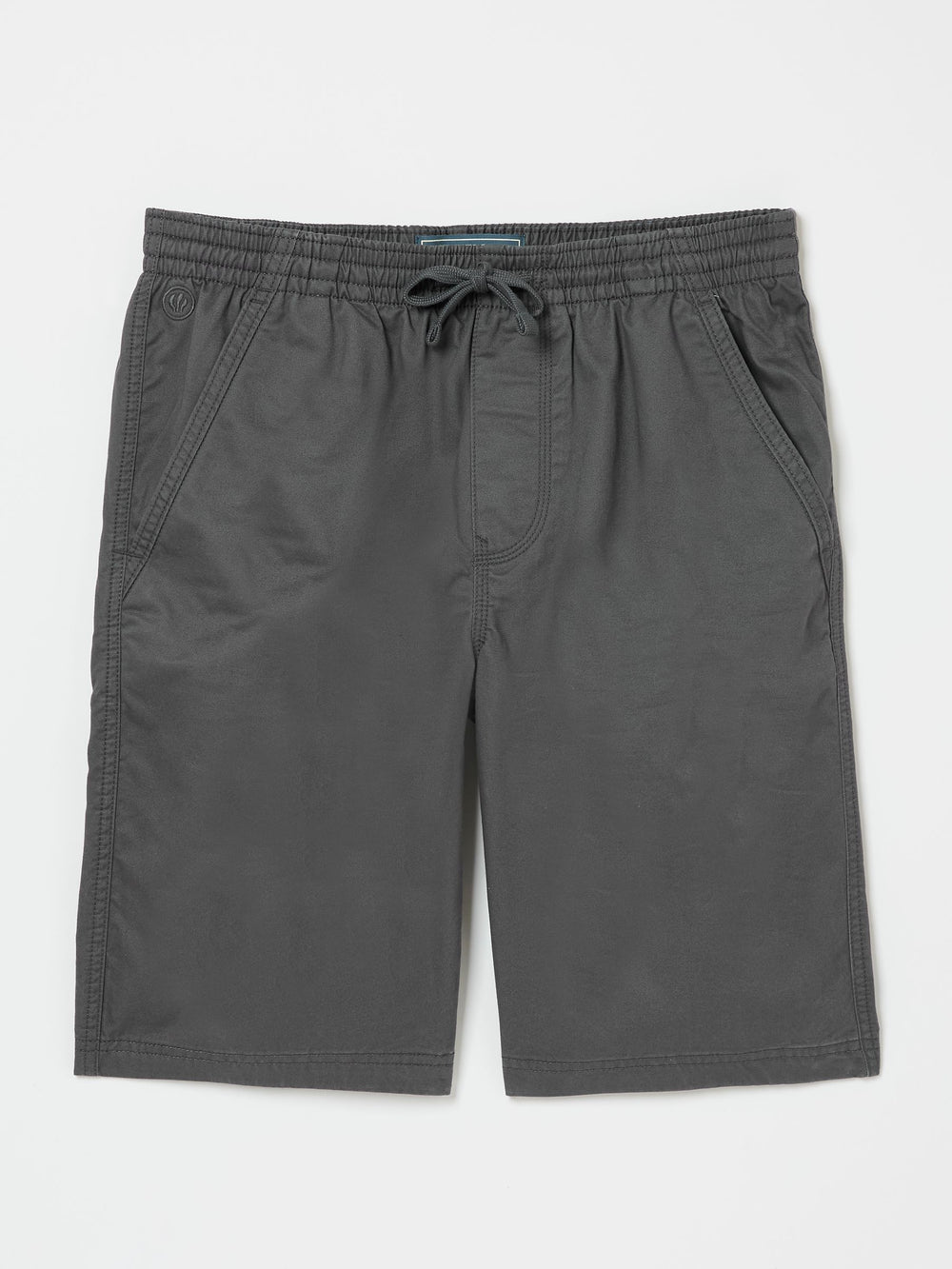 Seaton Dark Grey Pull On Shorts