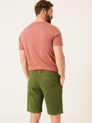 Green Stow Garment Dye Shorts