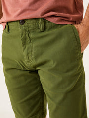 Green Stow Garment Dye Shorts