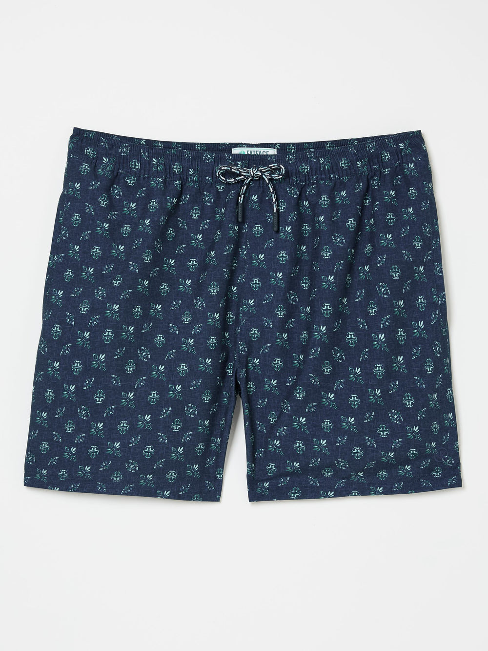 Trevose Blue Geo Swim Shorts