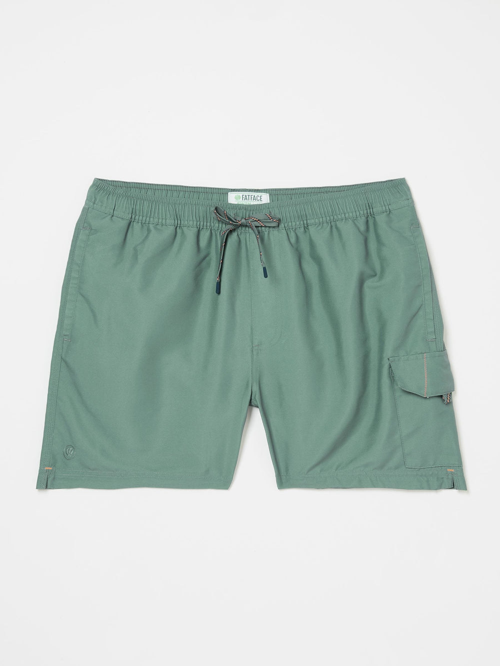 Trevose Khaki Green Swim Shorts