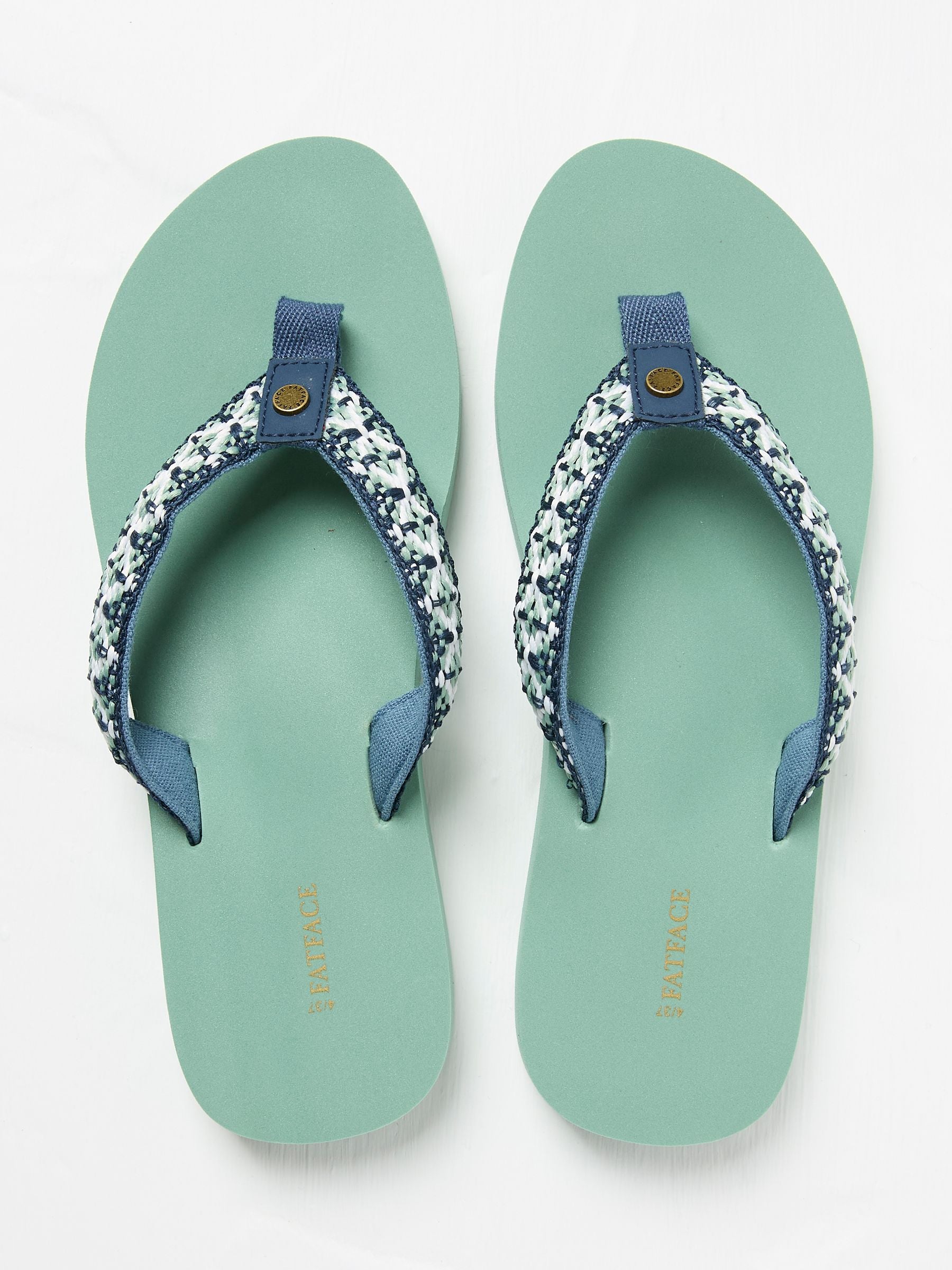 Pentle Green Haze Flip Flops