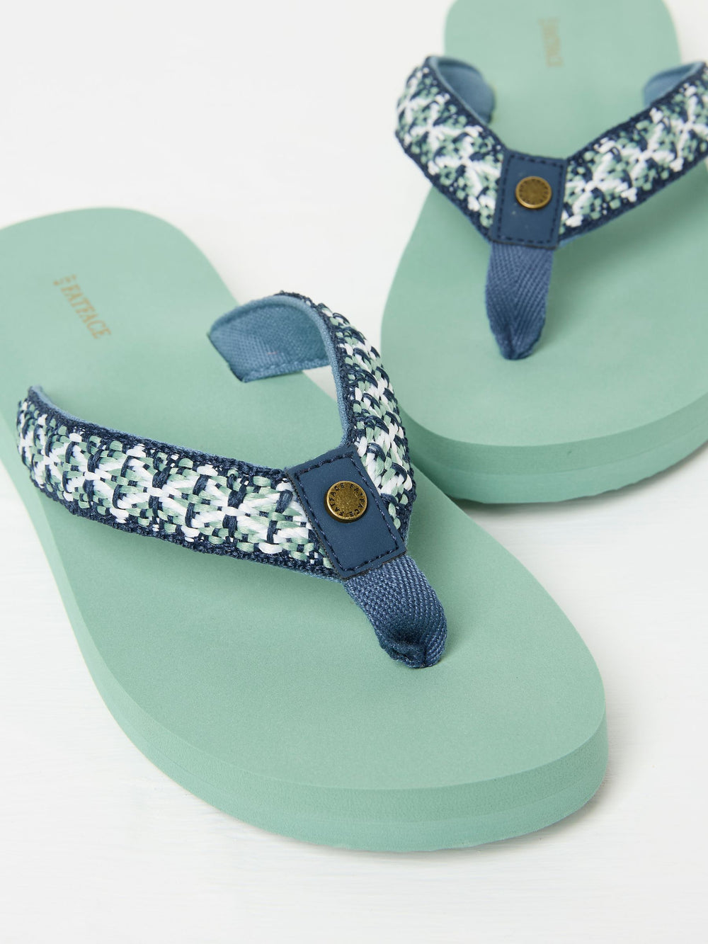 Pentle Green Haze Flip Flops