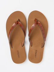 Tan Brown Emmy Flip Flops