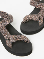 Black Ettie Walking Sandals