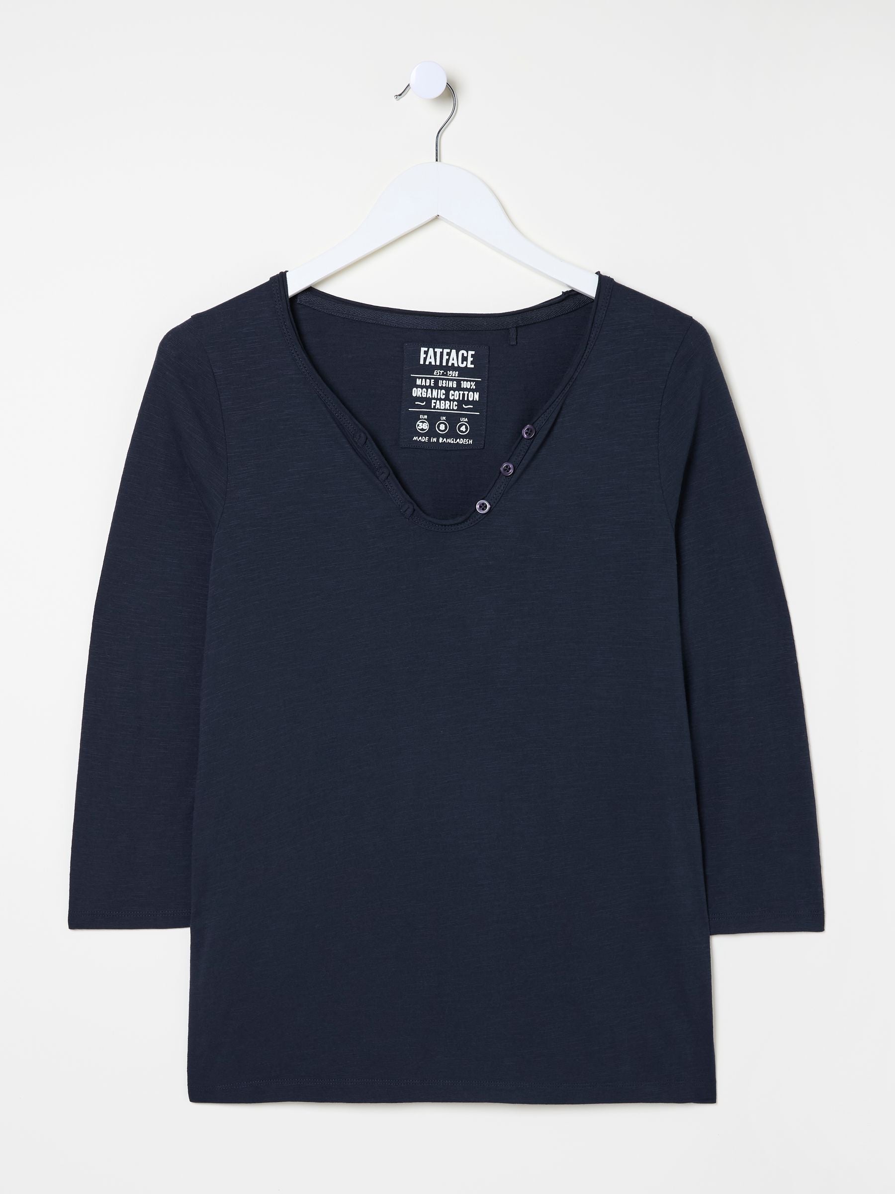 Porter Navy 100% Cotton T-Shirt