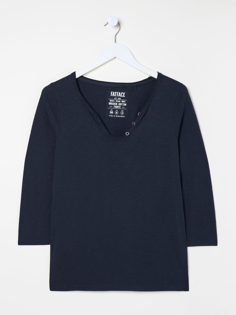 Porter Navy 100% Cotton T-Shirt
