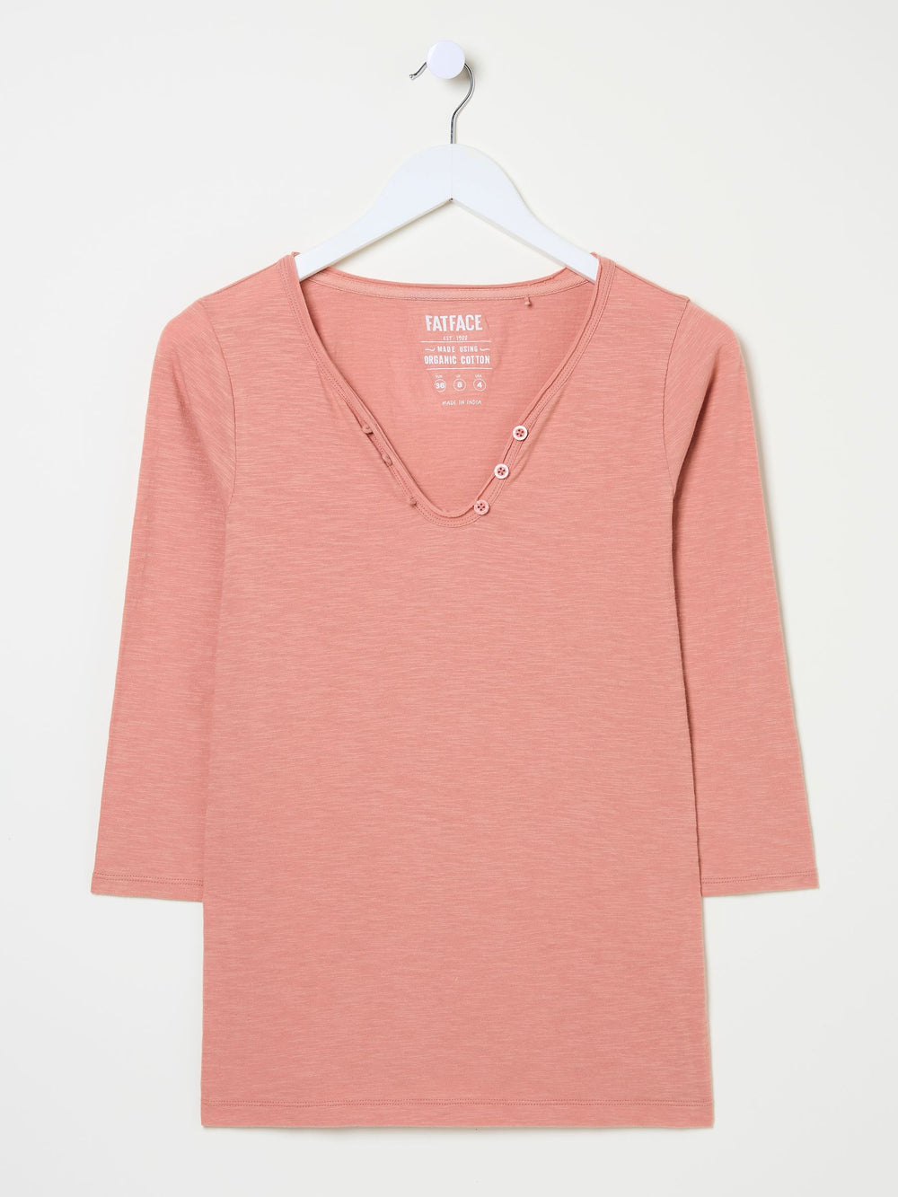 Porter Nude Pink 100% Cotton T-Shirt