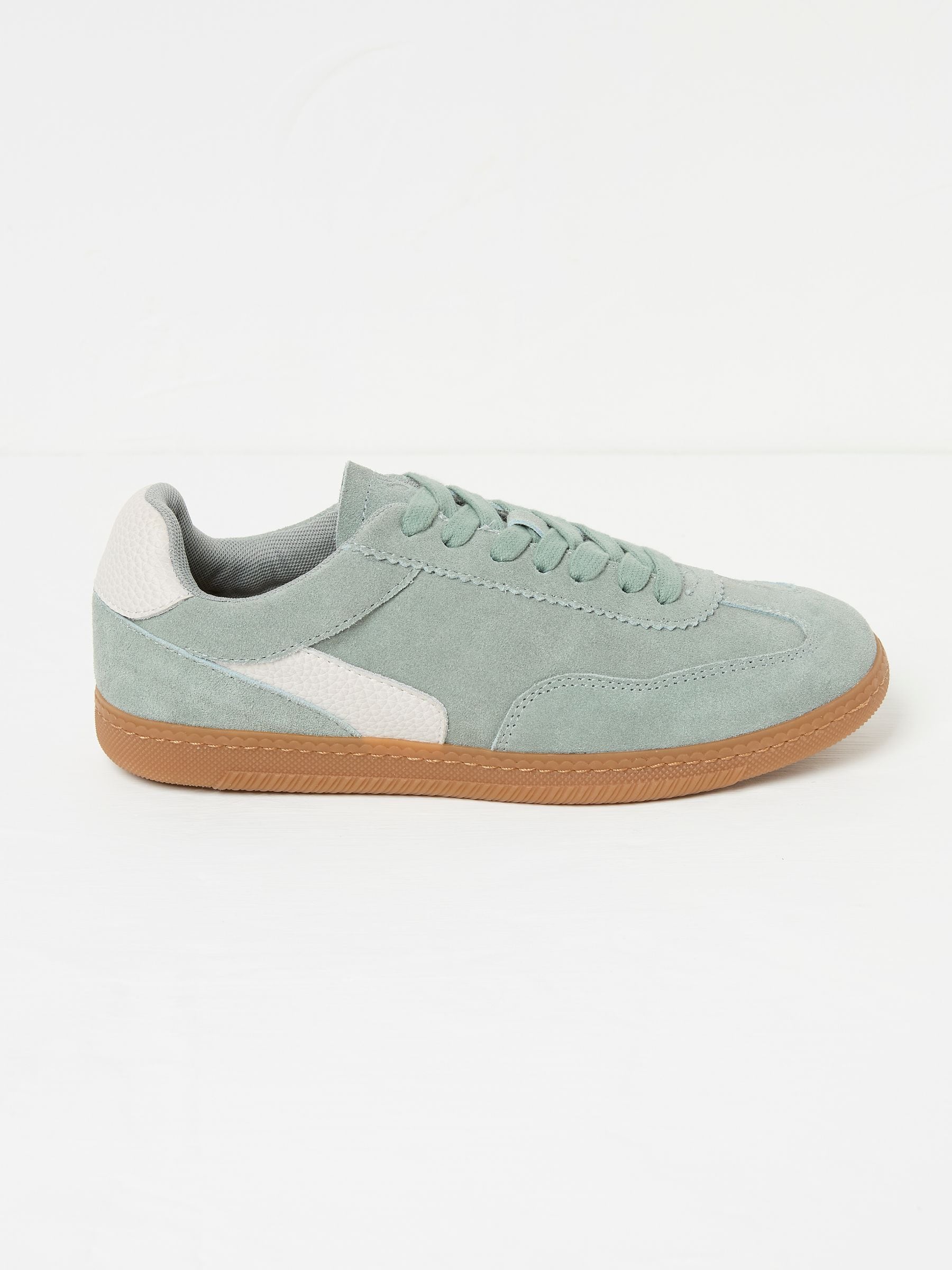 Green Fia Retro Trainer