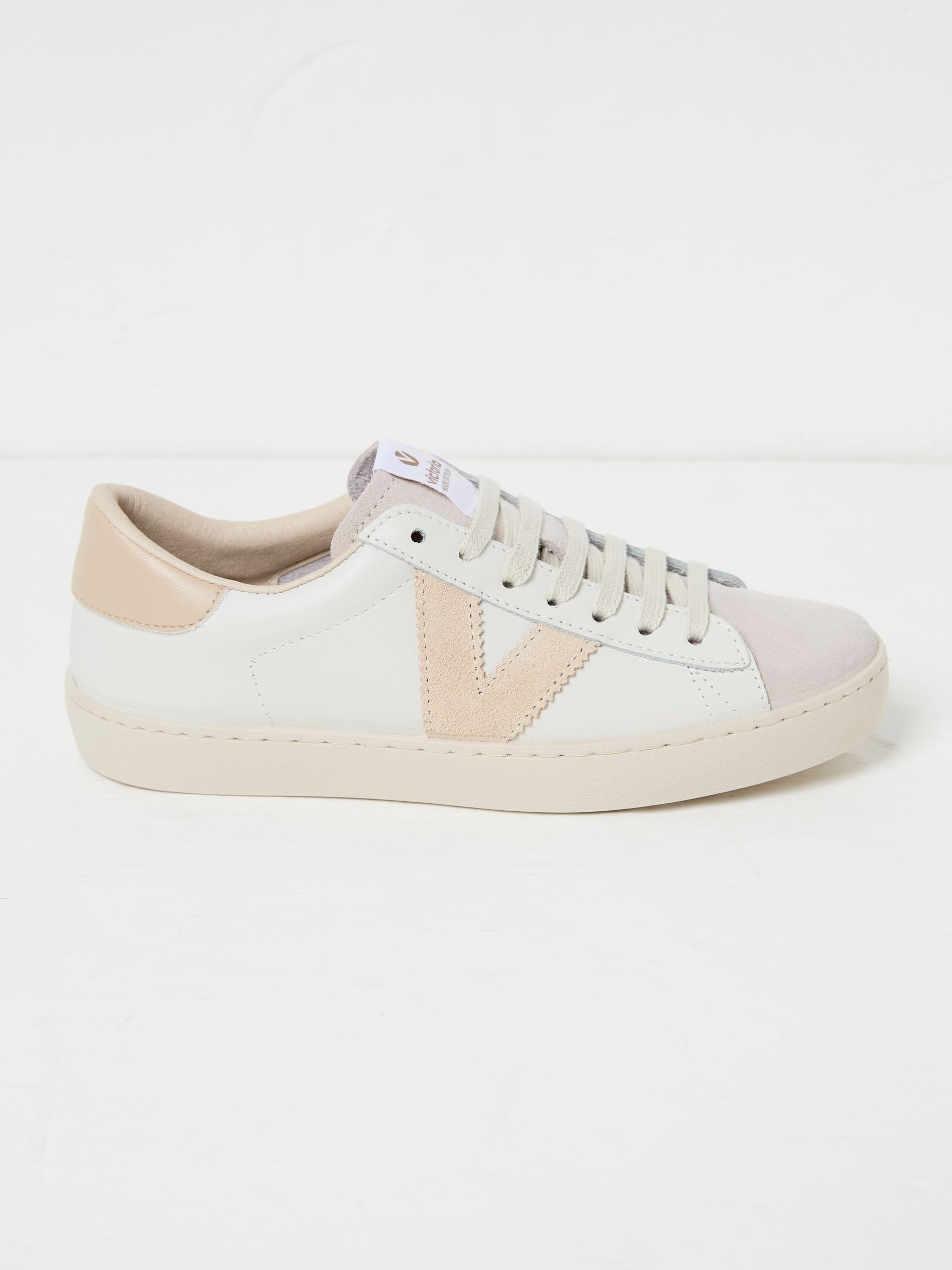Victoria Berlin White & Pink Trainers