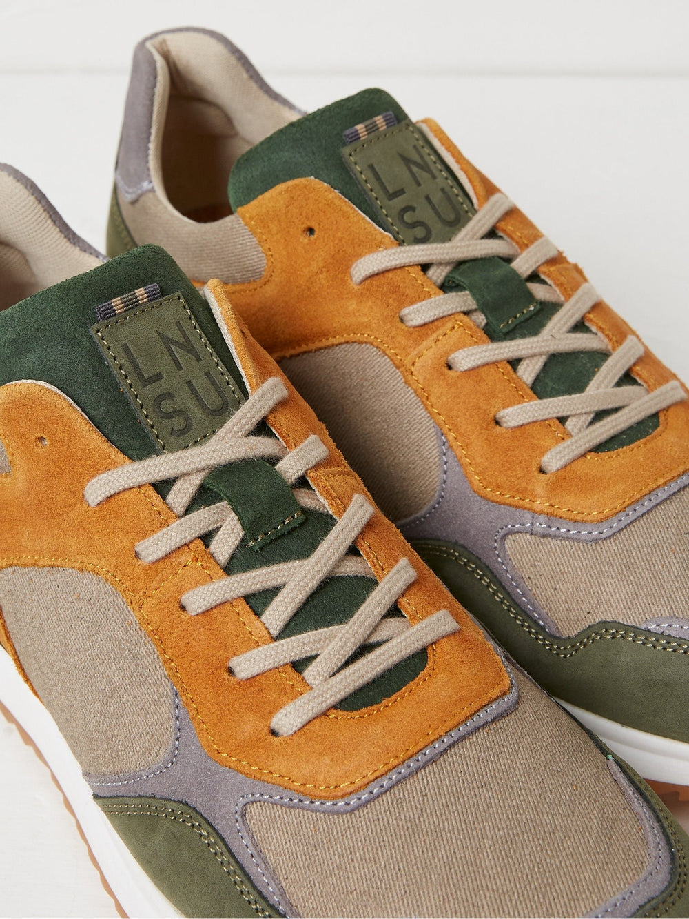 Oakes Green Leather Trainers