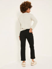 Sway Black Cropped Jeans