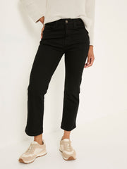 Sway Black Cropped Jeans