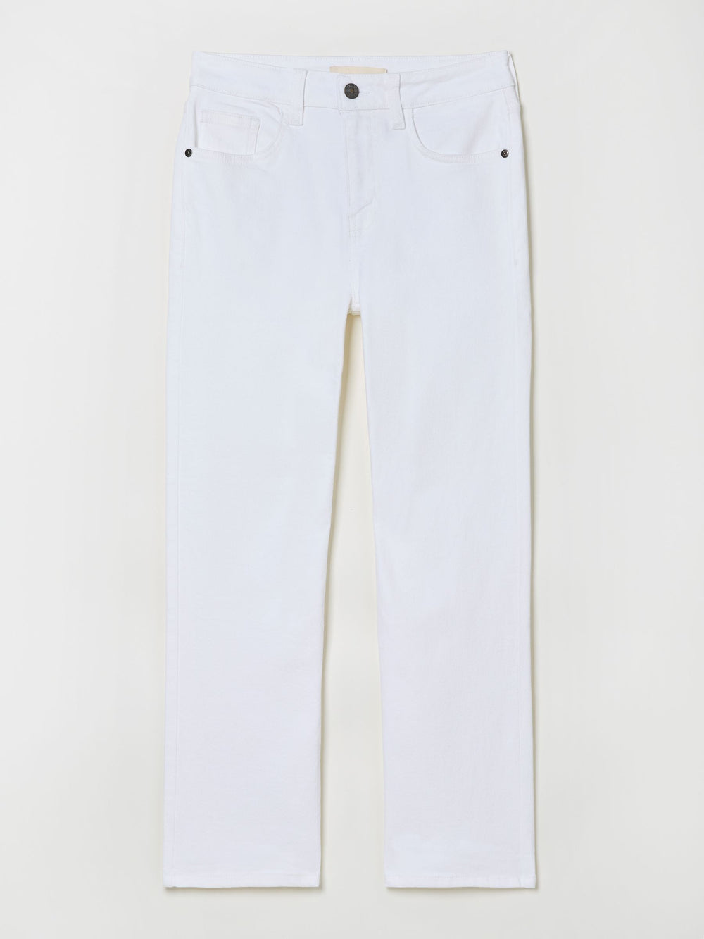 Sway White Cropped Jeans