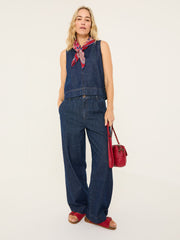 Arie Ink Wide Leg Jeans