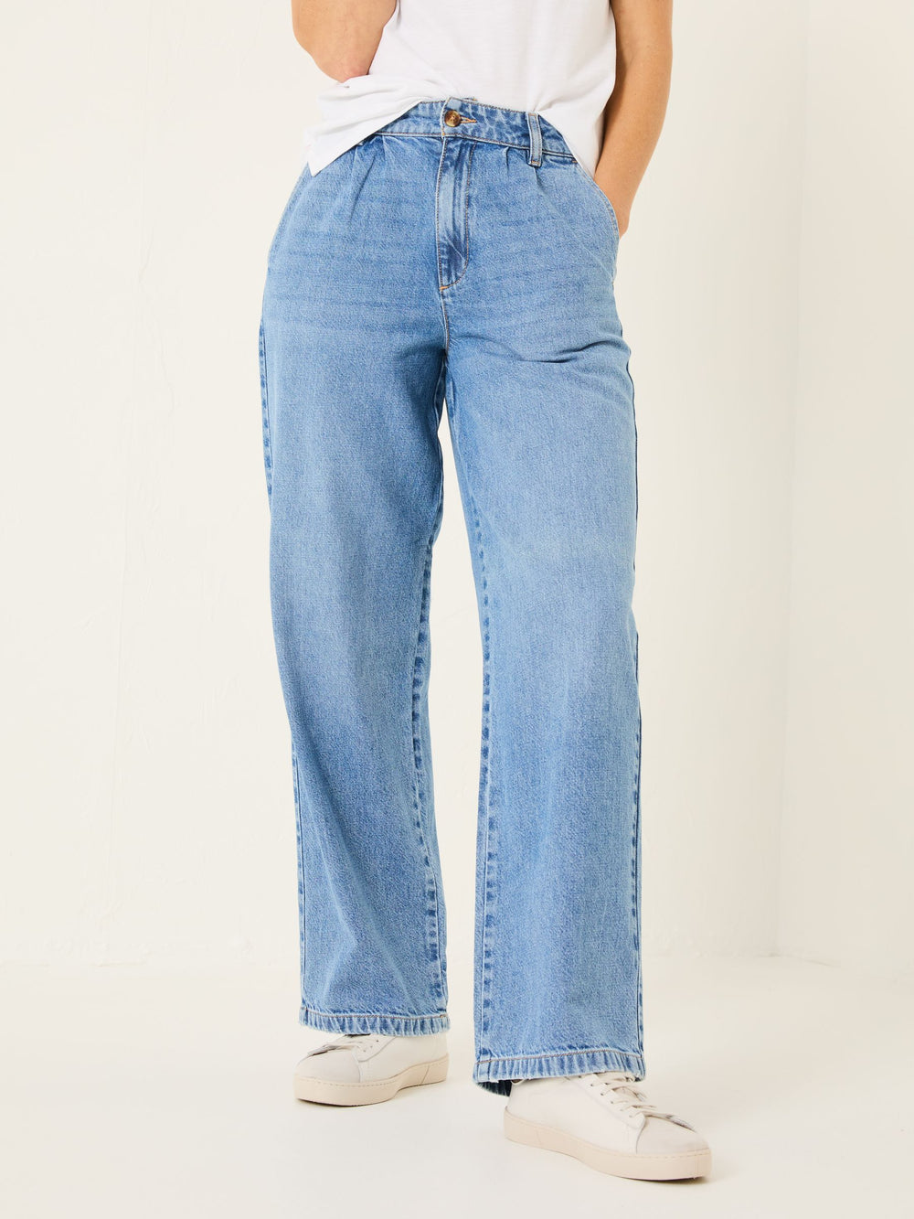 Ginger Denim Vintage Wide Leg Jeans