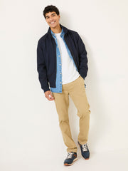 Navy Harrington Jacket