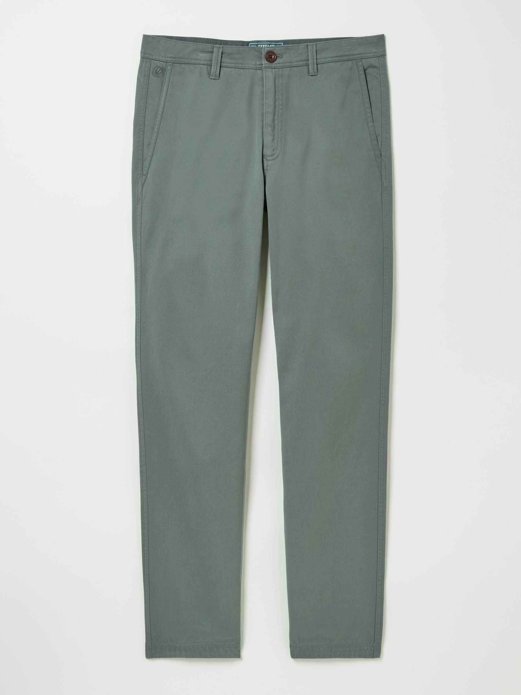 Dusky Green Modern Coastal Chinos
