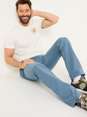 Blue Modern Coastal Chinos