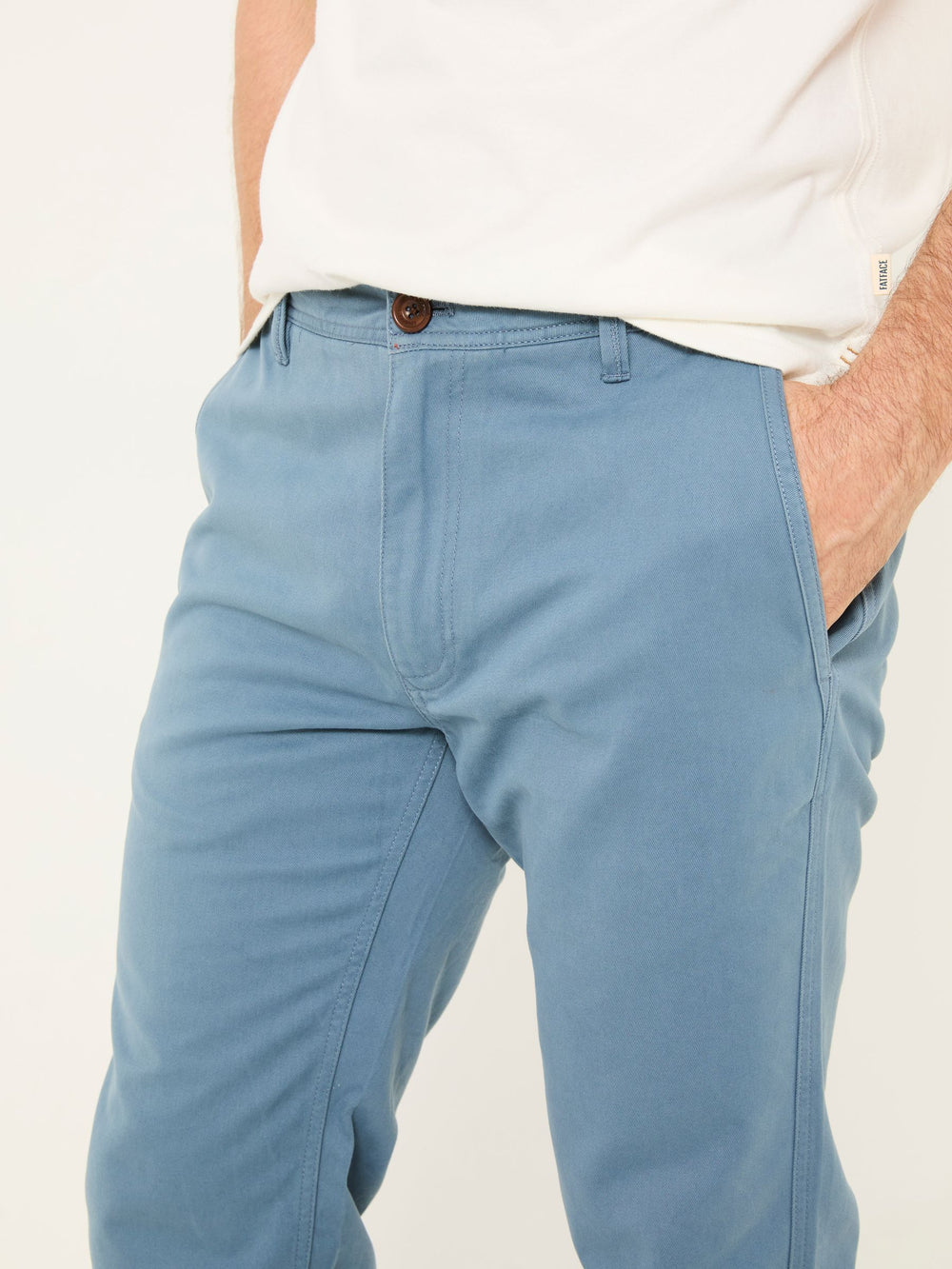 Blue Modern Coastal Chinos