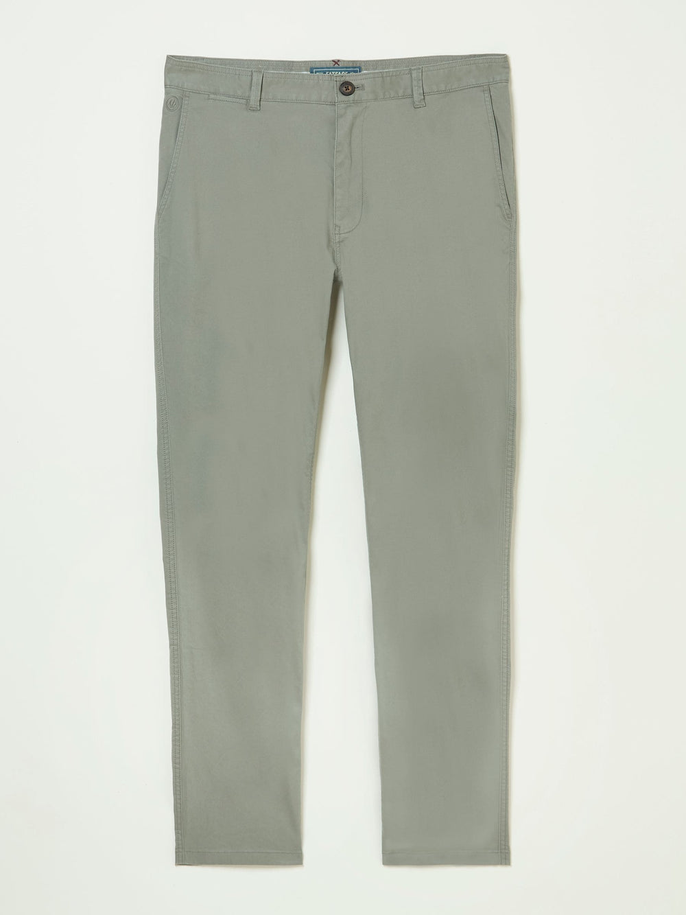 Heyshott Khaki Green Slim Chinos