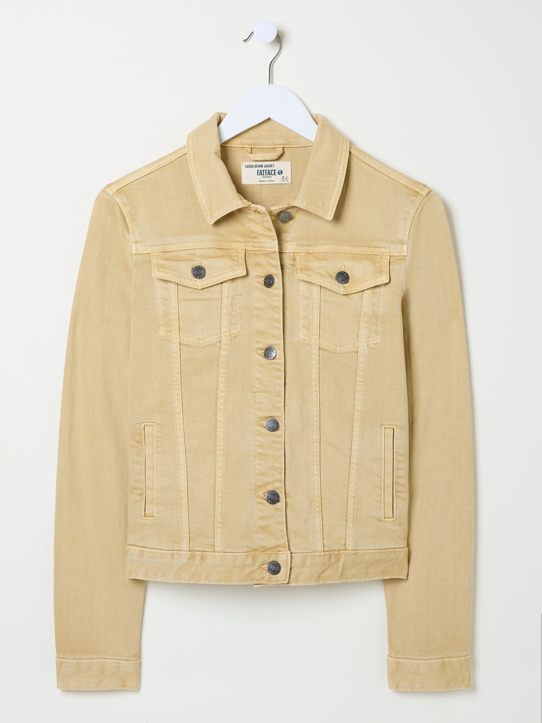 Tasha Dark Yellow Denim Jacket