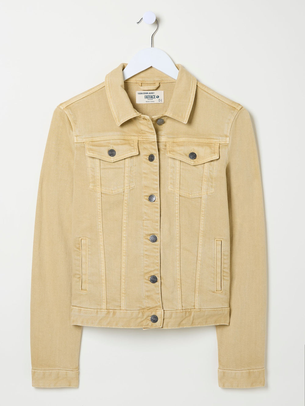 Tasha Dark Yellow Denim Jacket