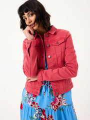Tasha Vintage Red Denim Jacket