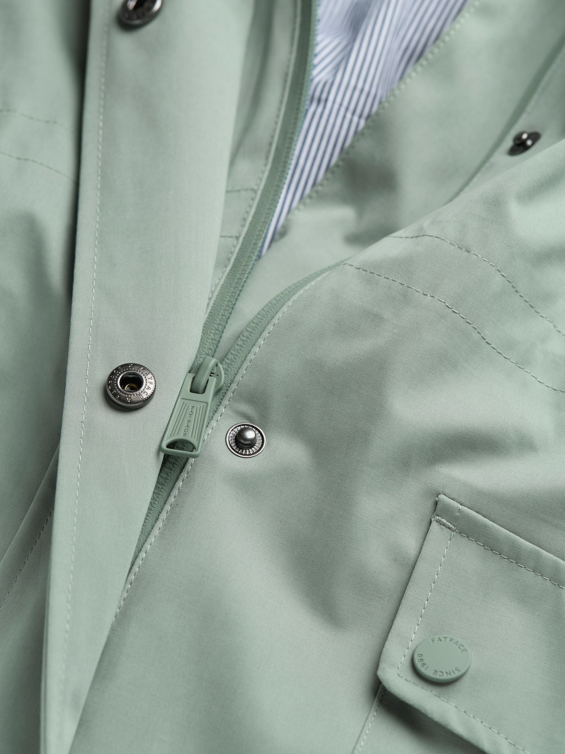 Lola Light Green Lola Waterproof Long Coat