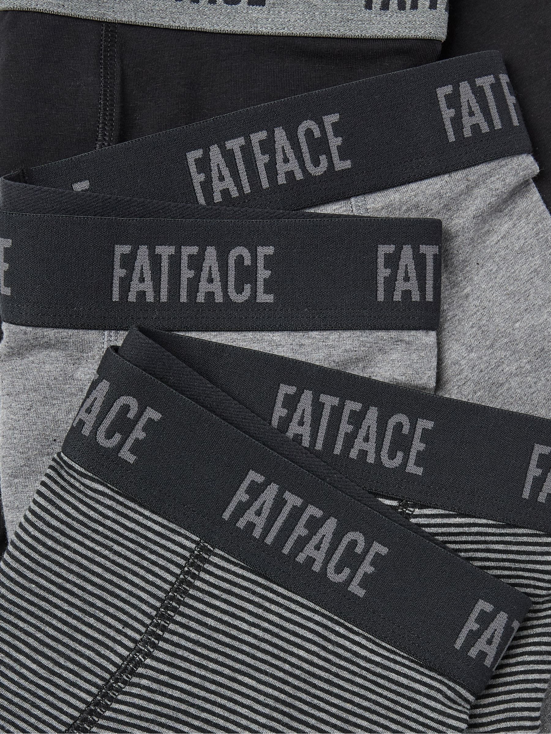 Black & Grey Classic Boxers 3 Pack