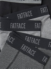 Black & Grey Classic Boxers 3 Pack