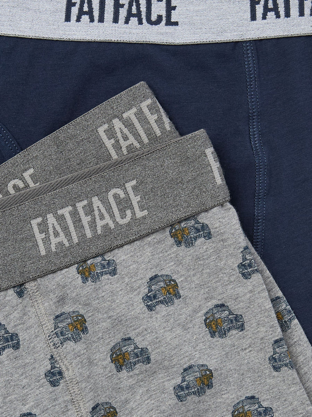 Blue & Grey Off Roader Classic Boxers 2 Pack