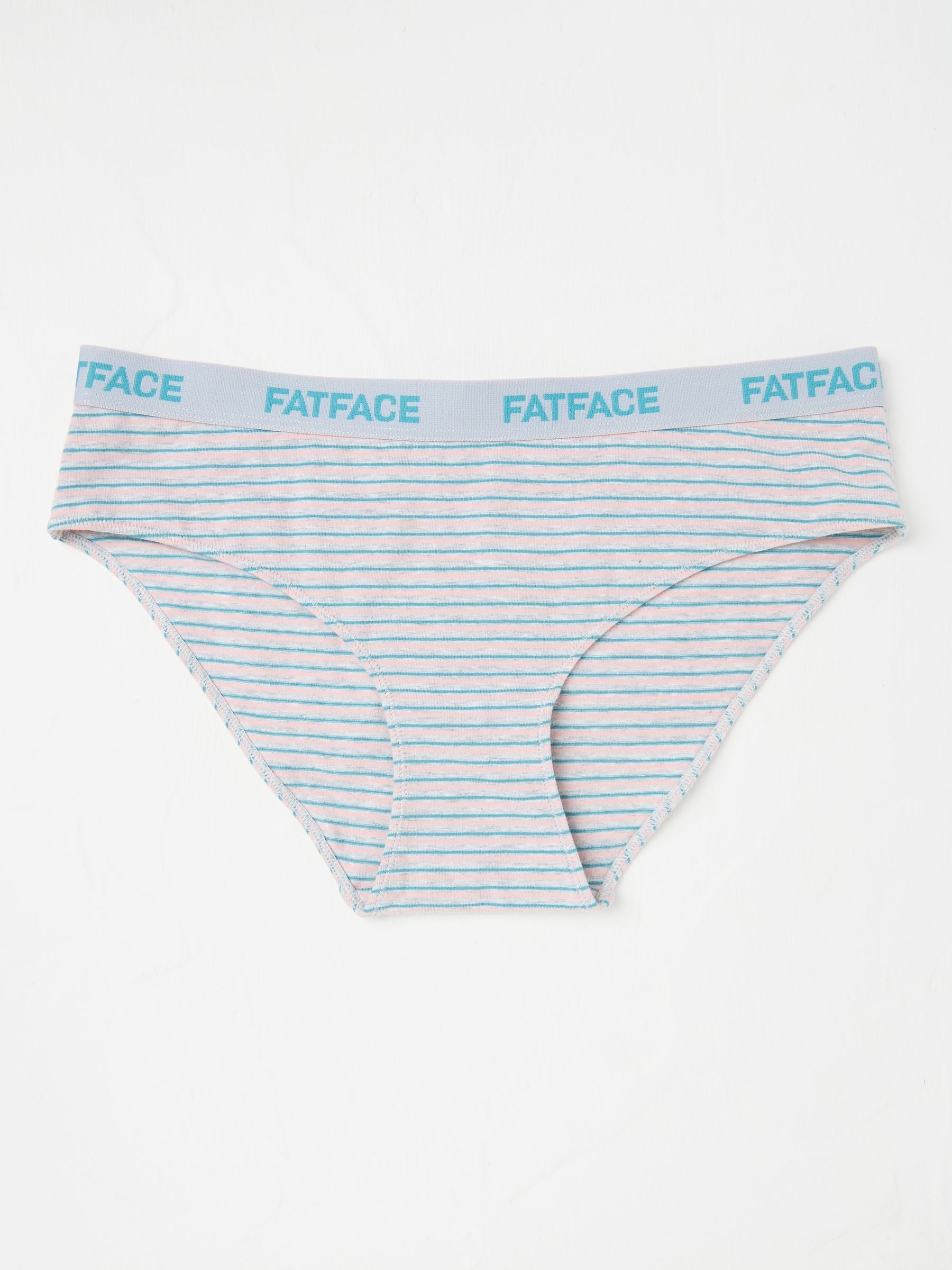 Grey Striped Knickers