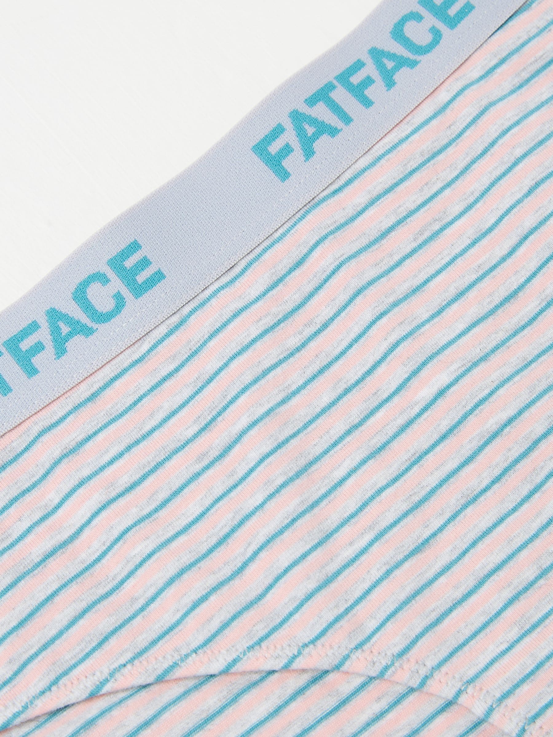Grey Striped Knickers