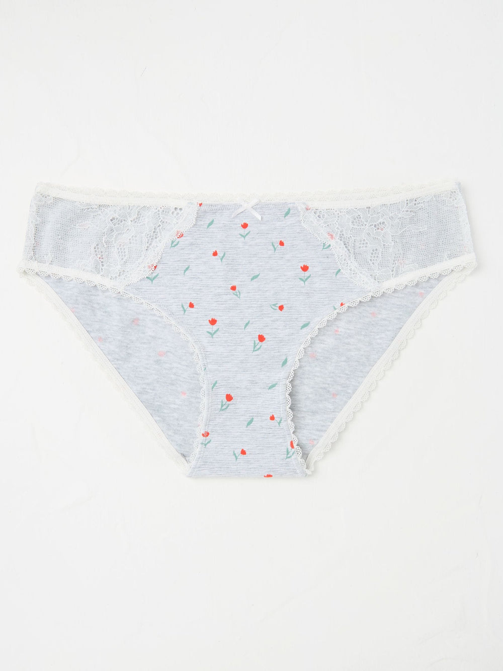 Grey Tulip Mini Knickers