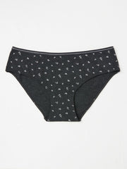 Grey Ditsy Mini Knickers