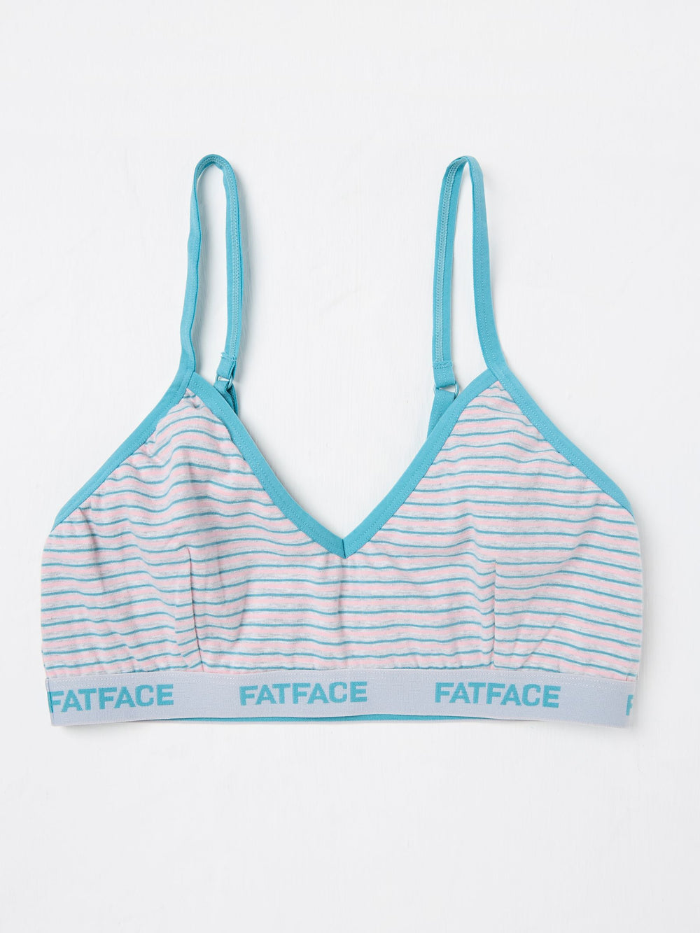Grey Striped Bralette